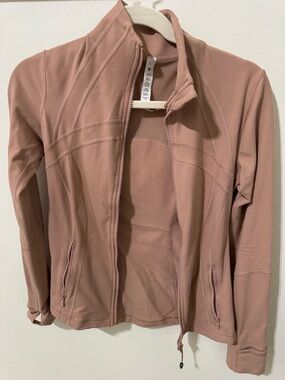 lululemon athletica Dusty Mauve Zip-Up Define Jacket